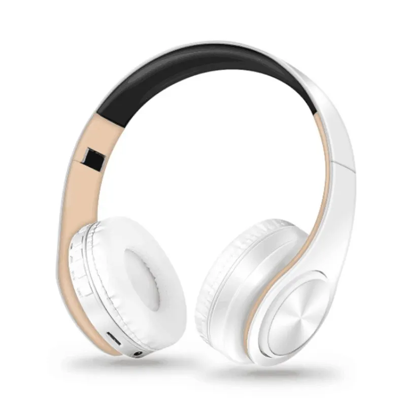 BCWH беспроводные наушники Bluetooth Складная регулируемая гарнитура с микрофоном для