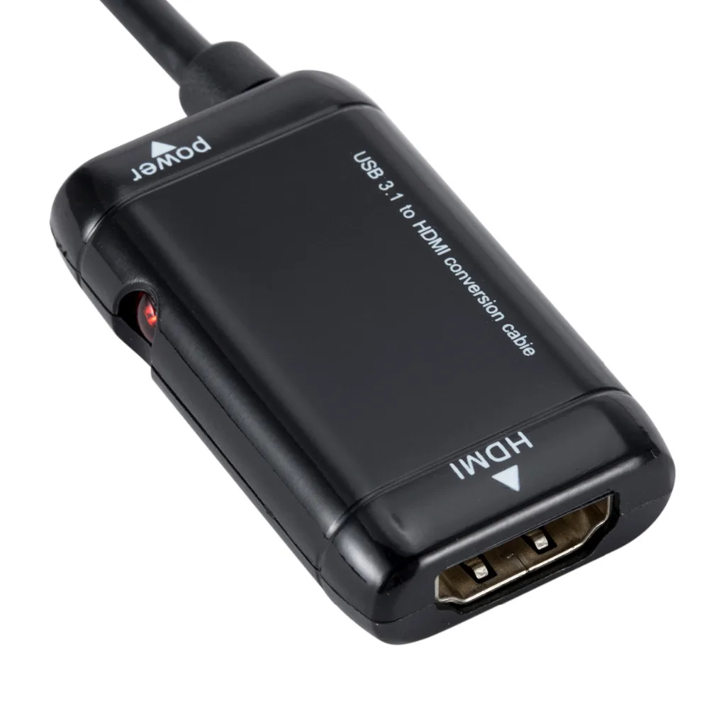 USB C адаптер типа к HDMI 1080P 3 1 Type кабель для MHL мужчин и женщин конвертер функции