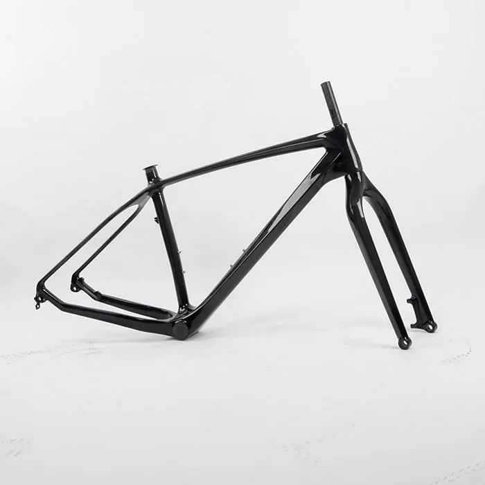 High end 2017 Cheap 12*197mm Thru-axle Carbon Fat Bike Frame+fork Snow bikes 26er*5.0&quot Fatbike tire Frame | Спорт и развлечения