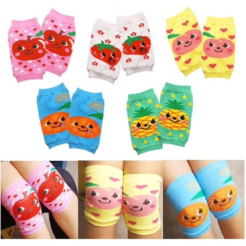 Cotton Toddler Knee Pad Baby elbow Cushion Newborn Crawling Safety Protector Leg Warmer Animal Boys Leggings |