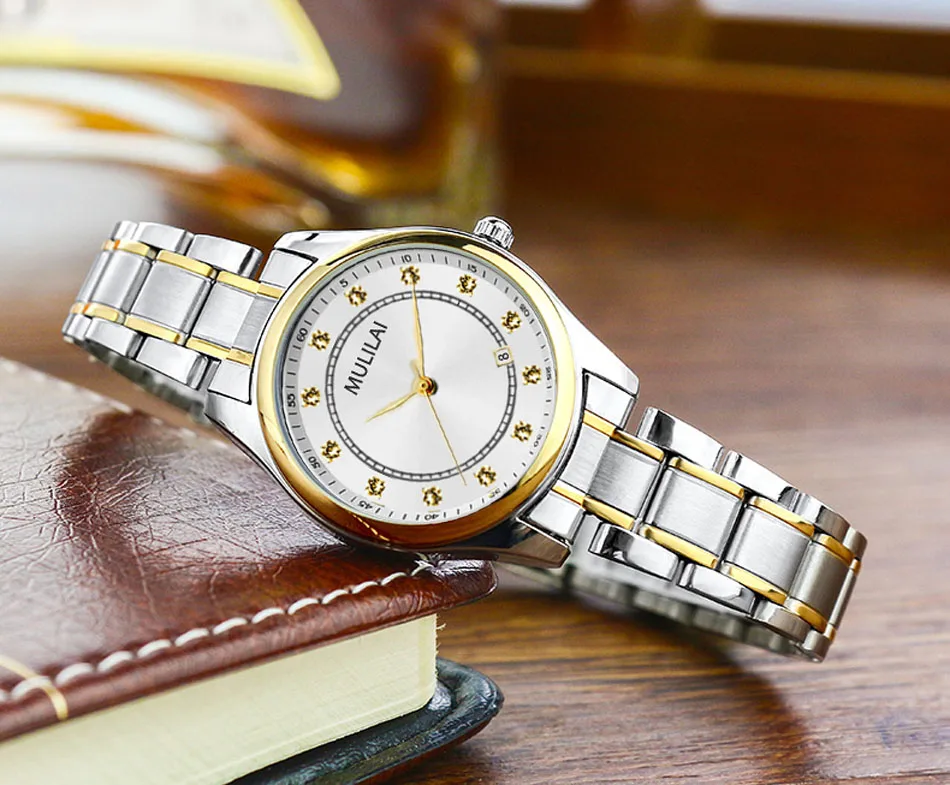 Reloj Mujer, кварцевые наручные часы, женские часы, Роскошные, известные часы, женские, Rolexable, водонепроницаемые часы, календарь, Relogio Feminino
