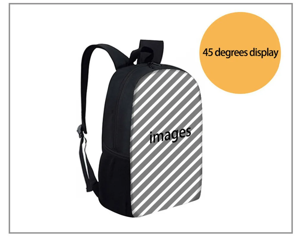 ADVOCATOR 3D Crazy Horse Printing Students Book Bag Men Schoolbag Animals School Bags for Teenage Boys Girls Children Kids