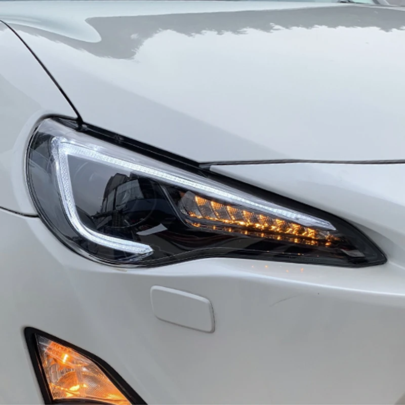 Автомобиль Стайлинг для Toyota FT GT 86 FT86 GT86 Subaru BRZ 2012-2018 фары светодиодный DRL линзы
