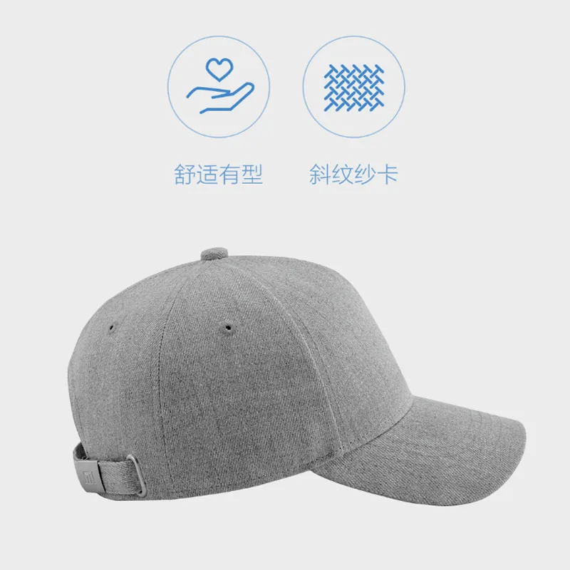 Оригинальная Xiaomi Мужская бейсболка s Dad Casquette Женская Бейсболка s Bone шапки модный старинный Gorras с надписью хлопковая кепка F111 Новинка