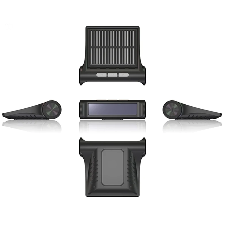 Умный автомобиль TPMS система контроля давления в шинах Солнечная энергия зарядка