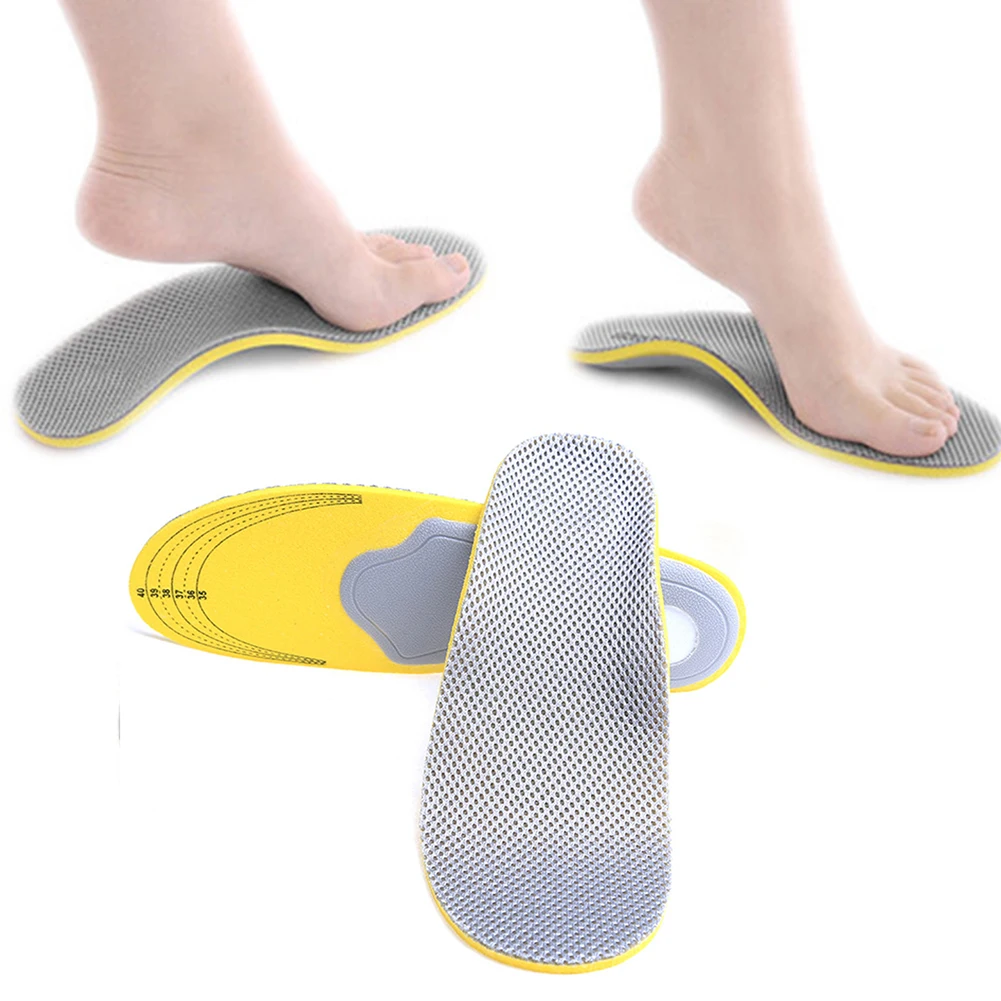 1 пара 3D для женщин мужчин удобная обувь ортопедические стельки подставки