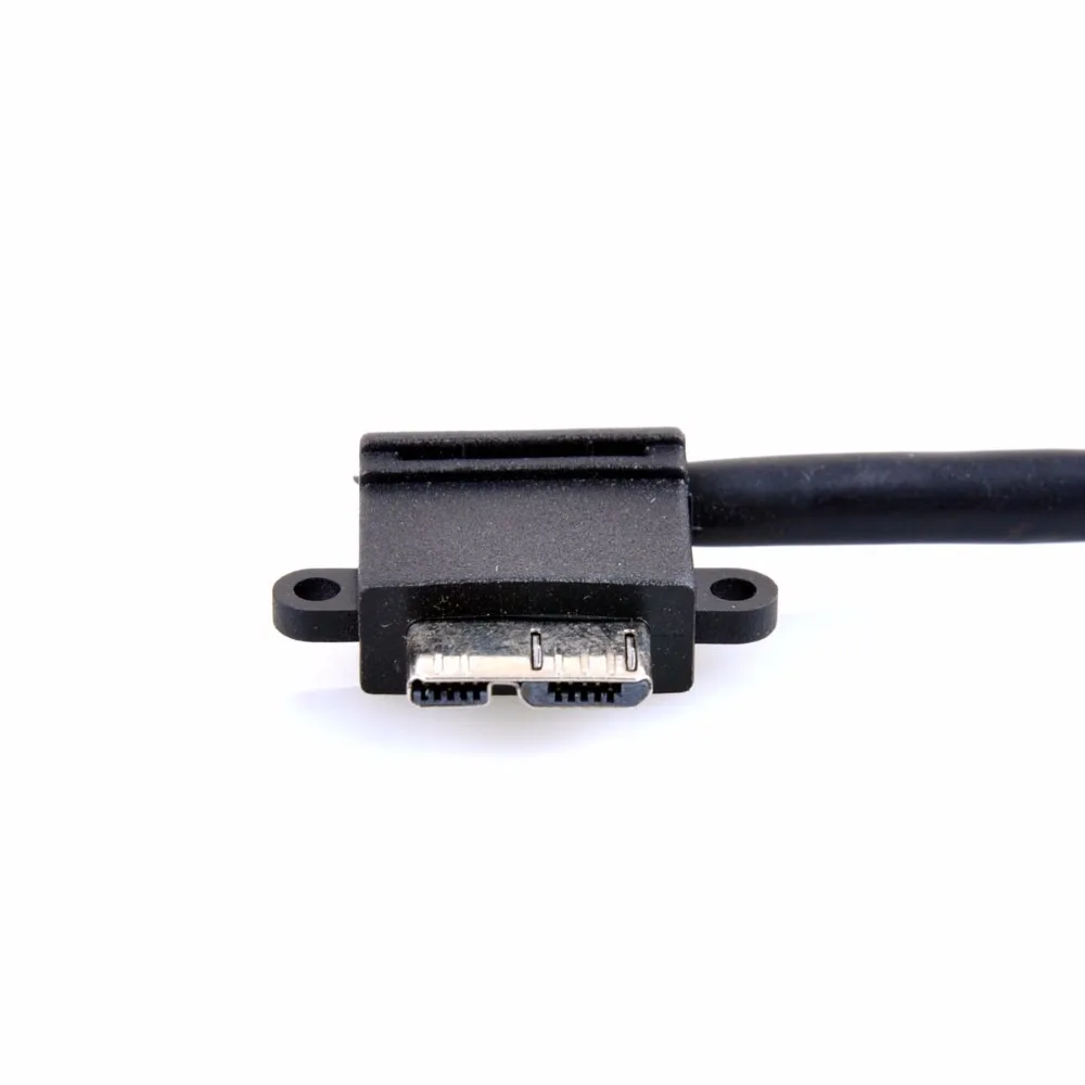 27 см длинные 90 Градусов влево Под Углом USB 3.0 Мужчина к Micro B Мужской Данных