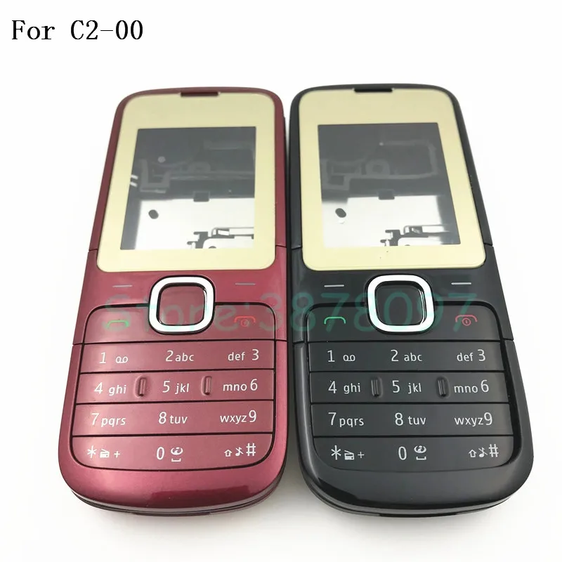 Новый корпус для Nokia C2 полный мобильный телефон крышка аккумулятора дверная рама