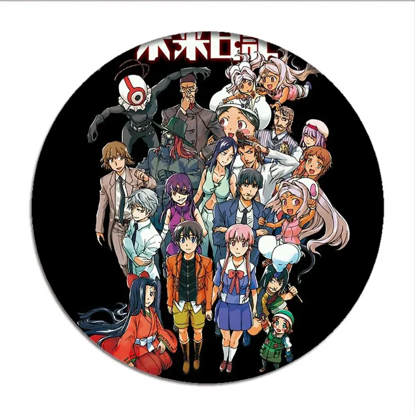 Аниме Mirai Nikki с Юно гасай Значки для косплея брошь булавки значок Amano Yukiteru