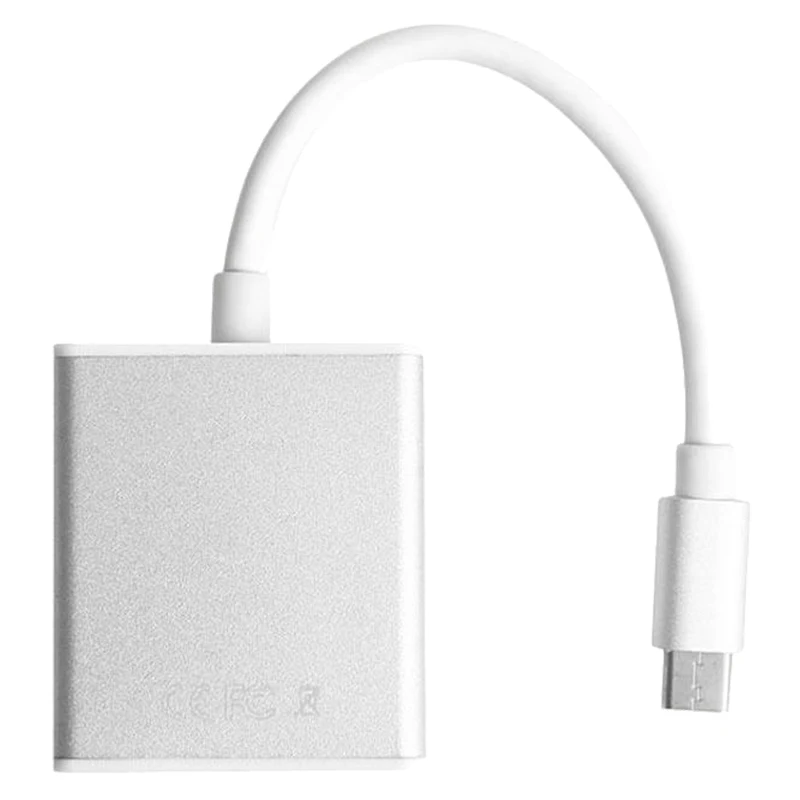 HOT USB3.1 Type-C(USB-C) To DVI-I(24+5) Adapter Cable HD 1080P For Macbook PC | Обустройство дома