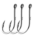 Рыболовные крючки Simpleyi, 50 шт.лот, 6 #1 #10-50 #, держатель рыболовного крючка, джиг, большой тройной крючок с зазубриной, рыболовные снасти