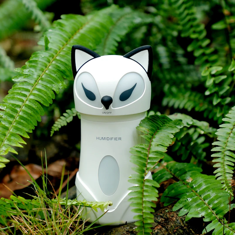 3 в 1 лисица USB светодиодный вентилятор увлажнитель ультразвуковой эфирное масло