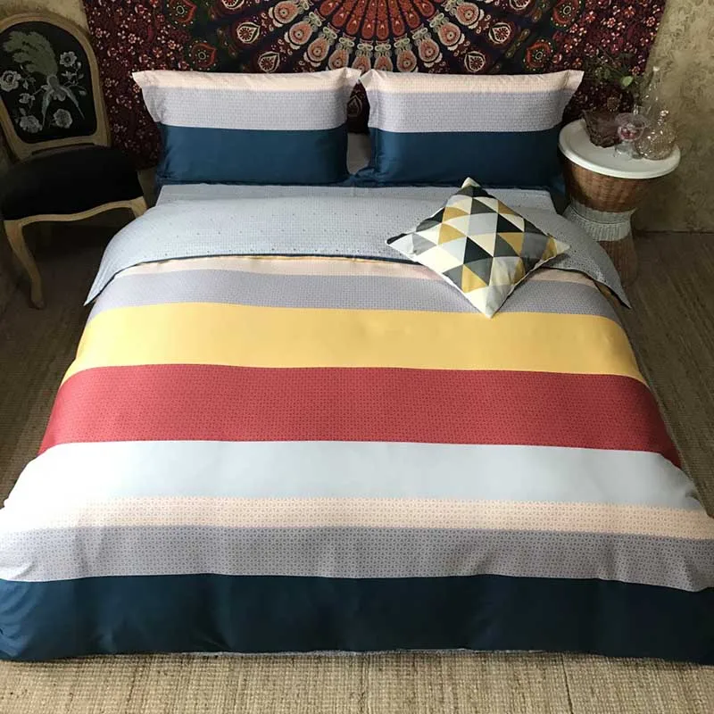 Комплект постельного белья из шелка 4 шт.|silk bed set|duvet cover setbed set |