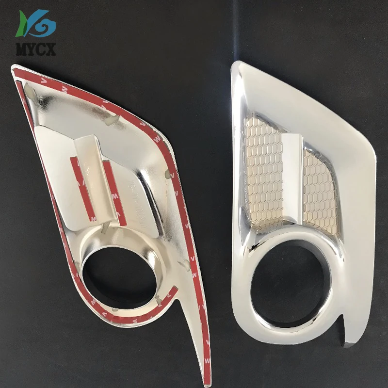 2014 Хром для Toyota Hilux аксессуары крышка противотуманной фары из АБС-пластика Vigo 2012