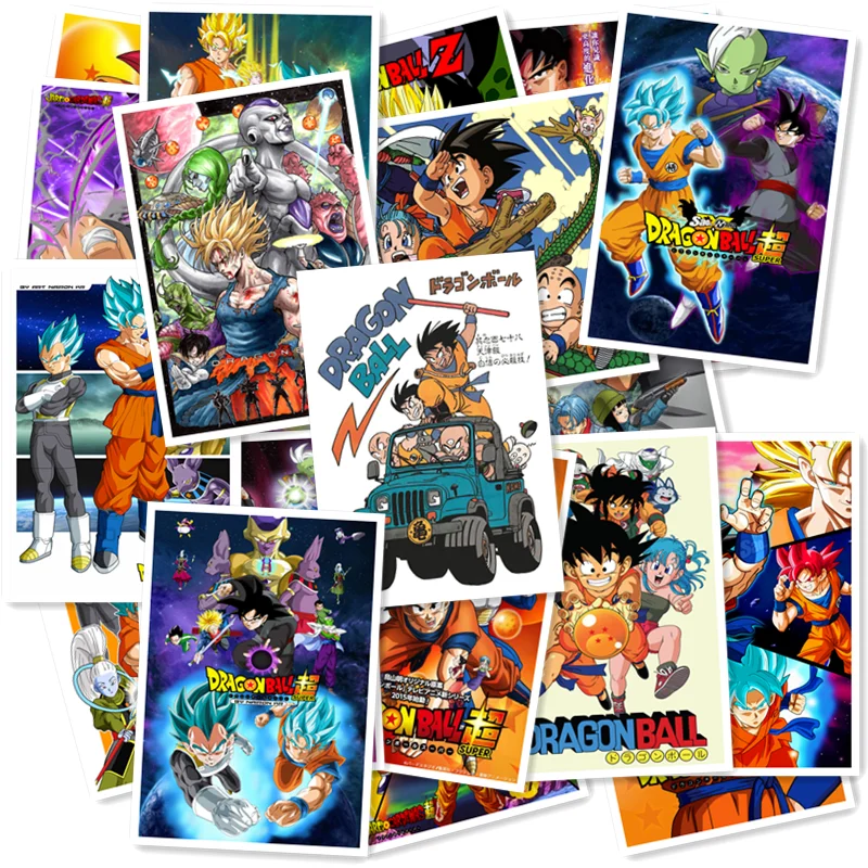 A1 6 # Dragon Ball 20/шт ПВХ серия стикер домашний декор холодильник Стайлинг настенный