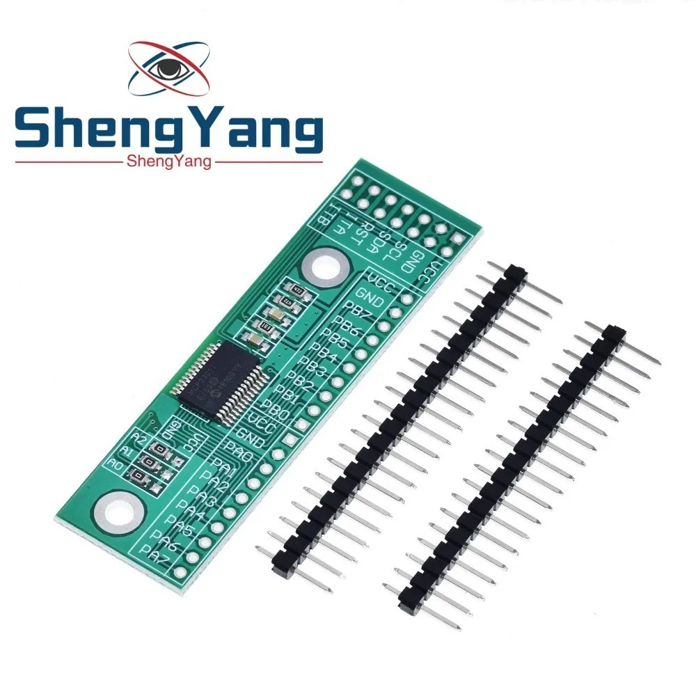 MCP23017 I2C Интерфейс 16bit I/O Удлинительный модуль расширения штыревая панель доска IIC