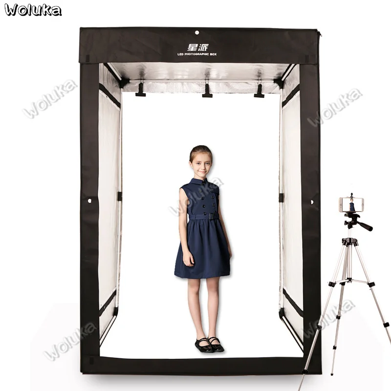 LED large studio 180CM softbox Children's model photo lighting box cabinet clothing scene Studio CD50 T03 | Электроника
