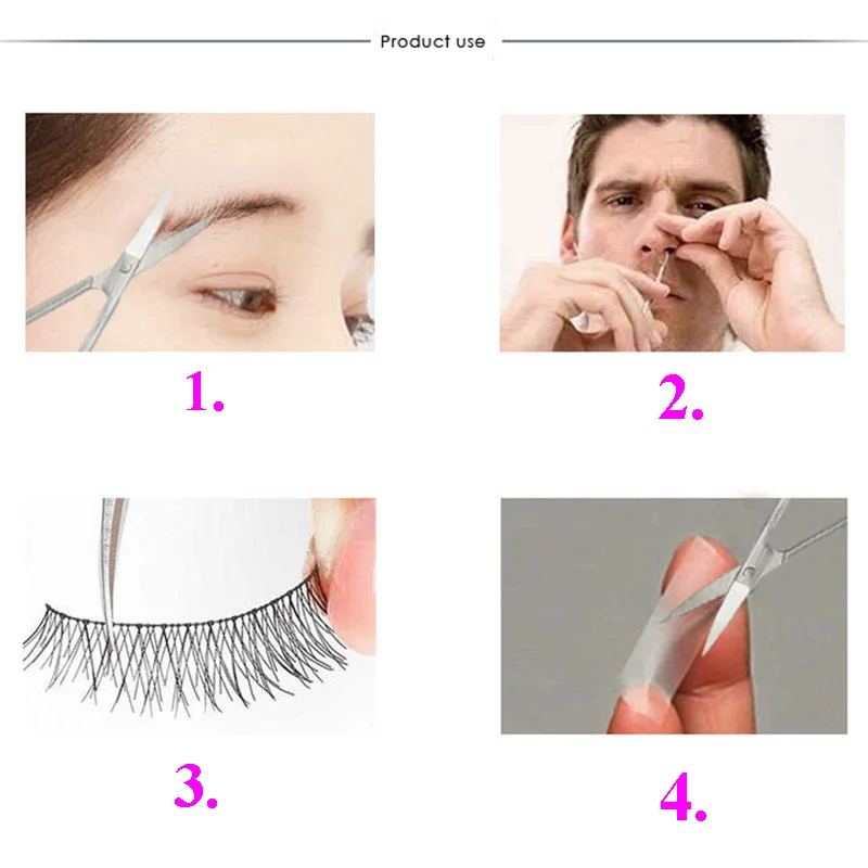 1 Set Eyelash Extension Kits Curler Tweezers Eye Lash Applicator Eyebrow Scissor Makeup Tools Kit | Красота и здоровье