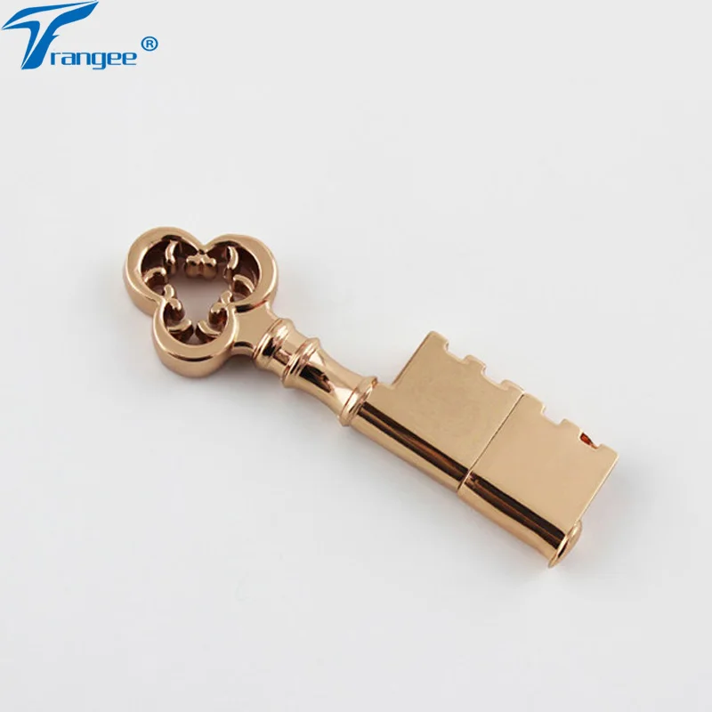 Флеш накопитель Trangee с каркасом для ключей USB флеш 4 ГБ 8 16 32 2 0 металлическая