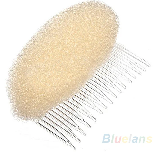 Hair Styler Volume Bouffant Beehive Shaper Roller Bumpits Bump Foam On Clear Comb Xmas Accessories 03E9 |