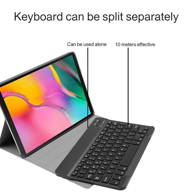 Для samsung Galaxy Tab A 10,1 T510 T515 S5e SM-T720 планшет Алюминиевый сплав Bluetooth Магнитная подсветка клавиатура Смарт-Чехол