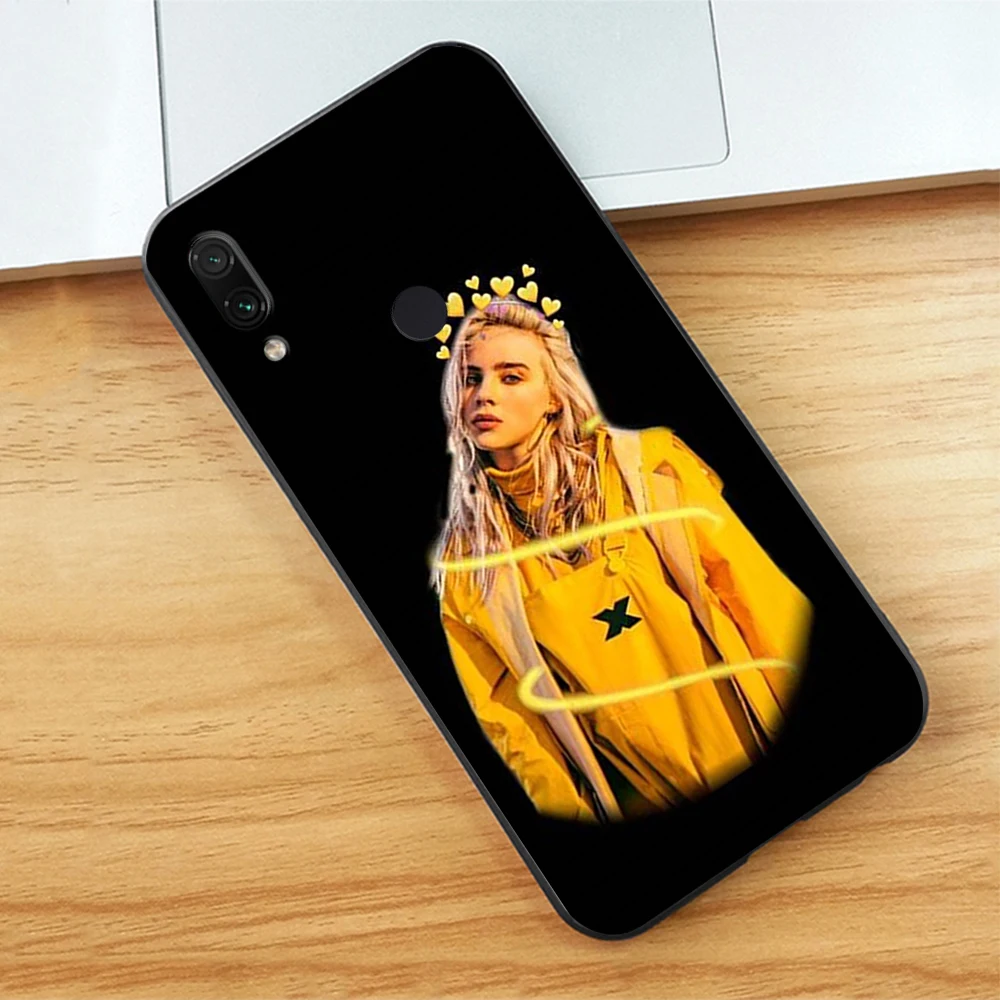 Billie eilish радужные глаза океана мягкий чехол для Xiaomi Redmi Note 7 4 4X6 Pro 5 Plus 5A 6A Go S2 - Цвет: 19
