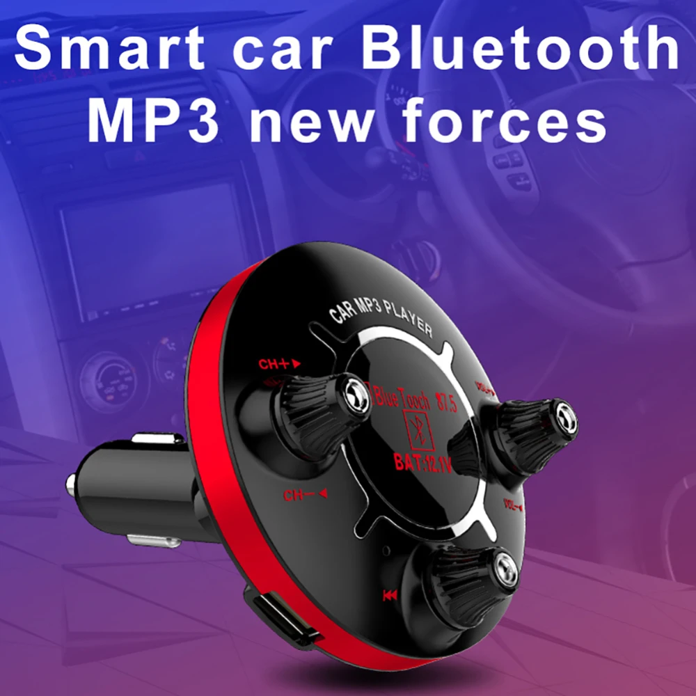 Автомобильный MP3-плеер с Bluetooth 4 0 автомобильный комплект FM-передатчик
