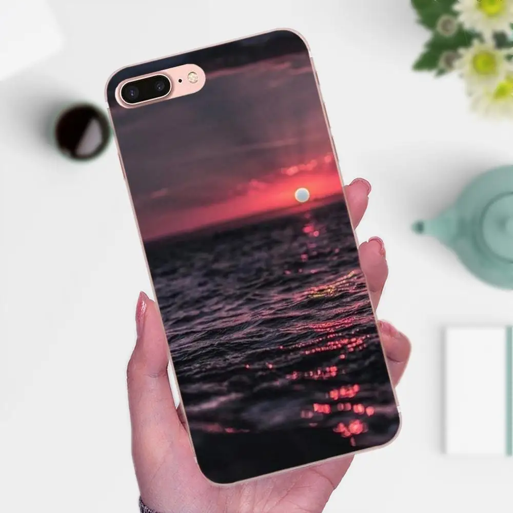 Sunrise Sunset Airplane The Sea Lovely в продаже для LG Nexus 5 5X G2 G3 mini spirit G4 G5 G6 K4 K7 K8 K10 2017 V10 V20 V30