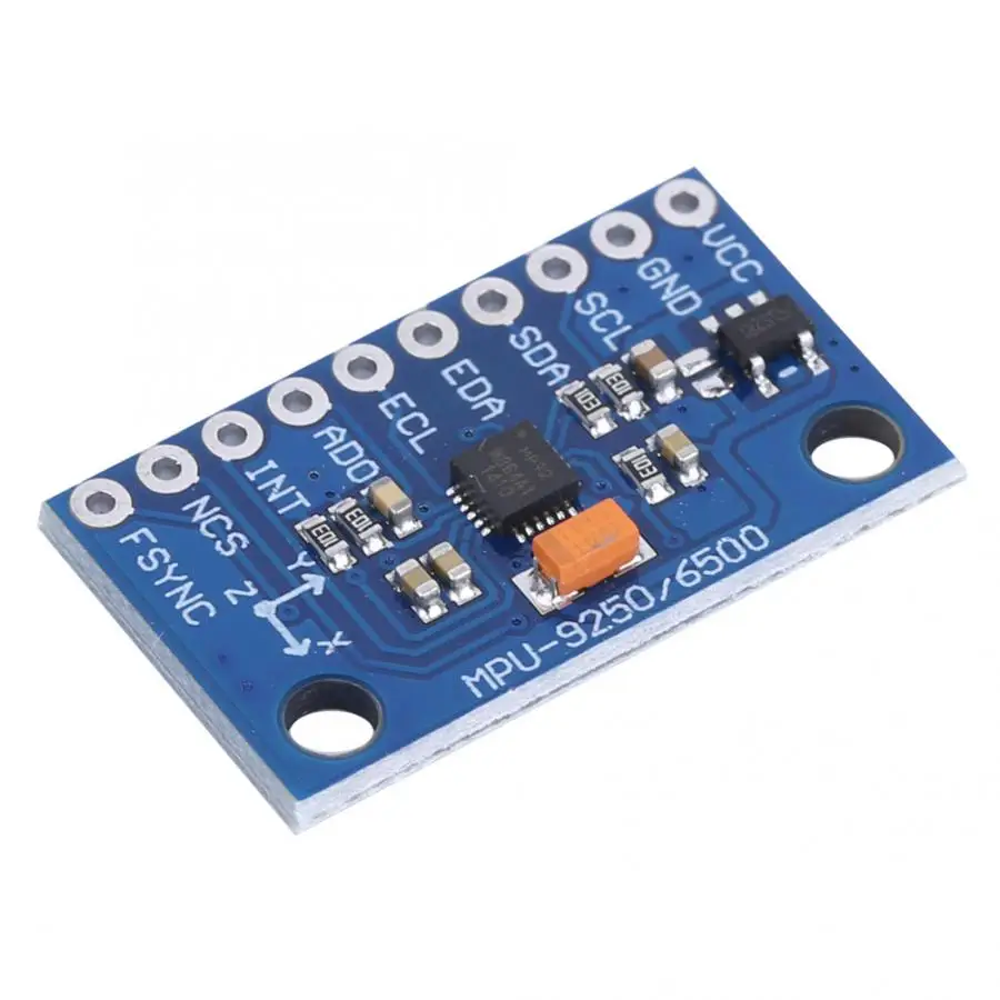 Модуль гироскопа MPU 9250 9 ось 16 бит гироскоп ускорение магнитного Сенсор 3 ~ 5V для