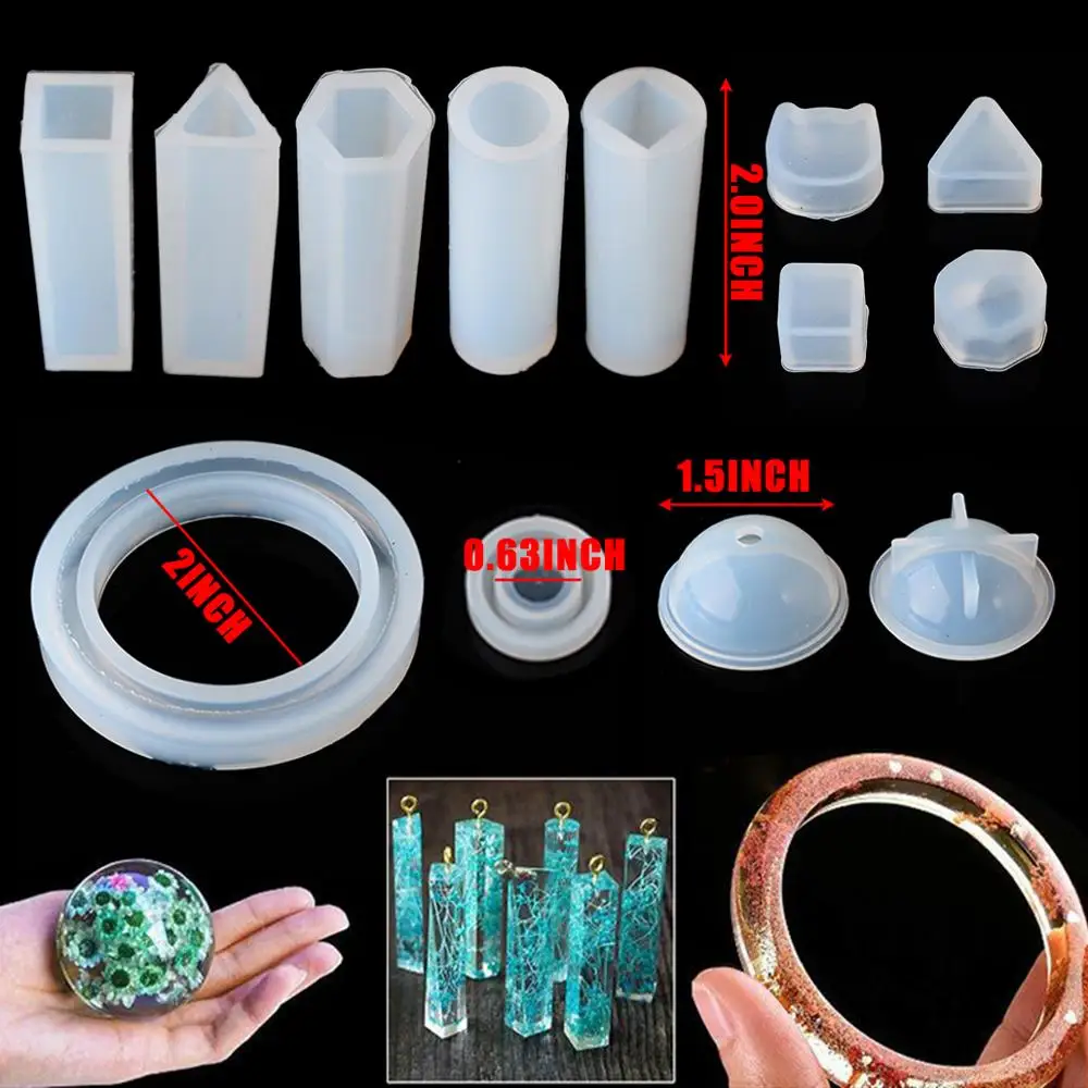 83 шт./компл. силиконовые формы для ювелирных изделий фотобулавки с винтом + ложка