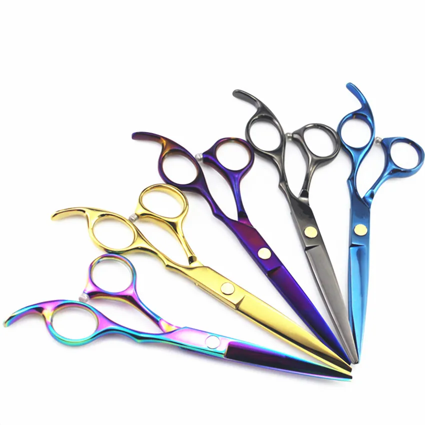 Professional 6 inch japan 440c hair scissors Cutting shears salon scissor thinning sissors barber makas hairdressing | Красота и