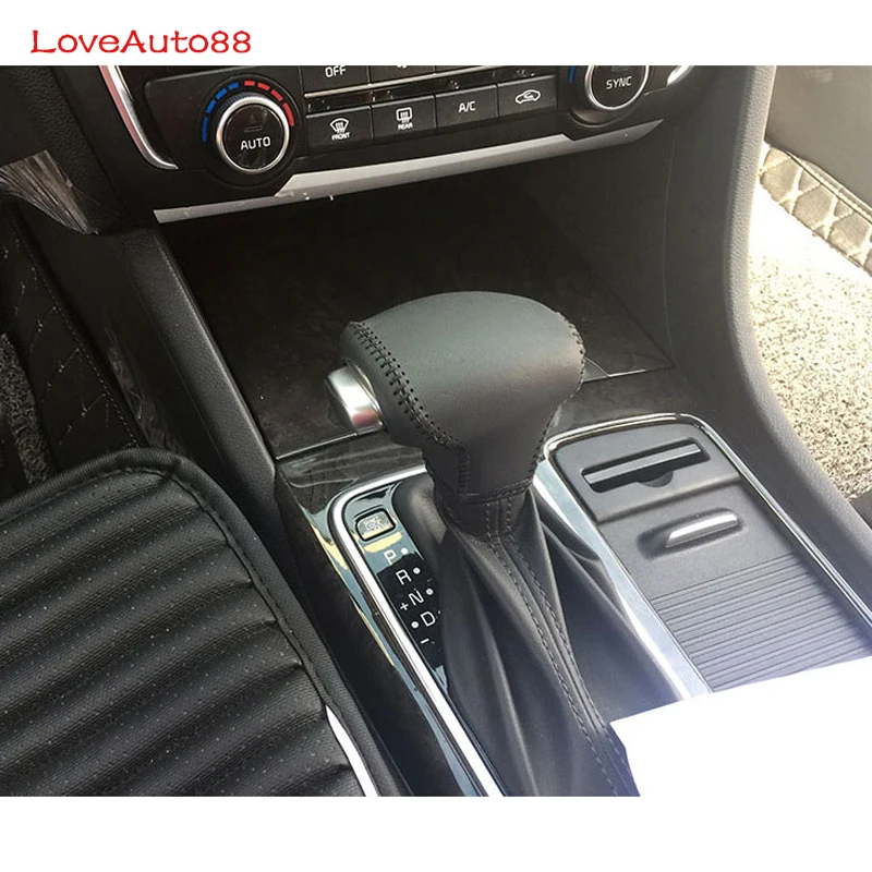 Автомобильный кожаный чехол для Kia Rio K2 Sportage Optima K5 Niro 2017 2018 ручка переключения