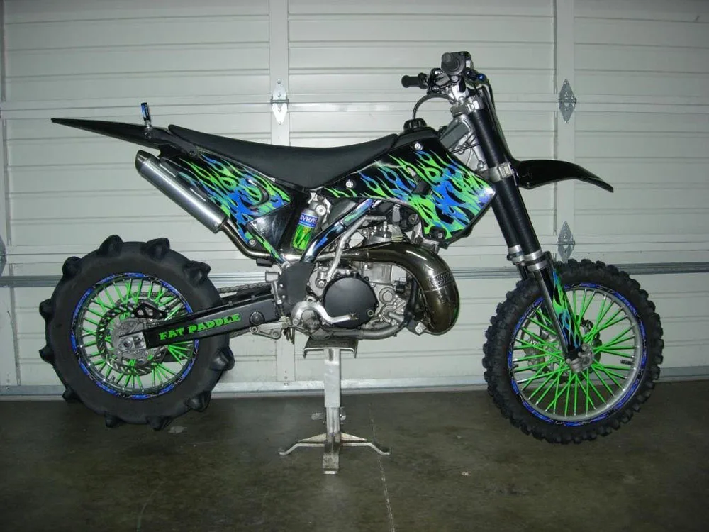 Мотокросса Dirt Bike Enduro обода колеса спицы шкуры Чехлы для HONDA 125 SUZUKI 250 YAMAHA mt07 r3 KTM 150