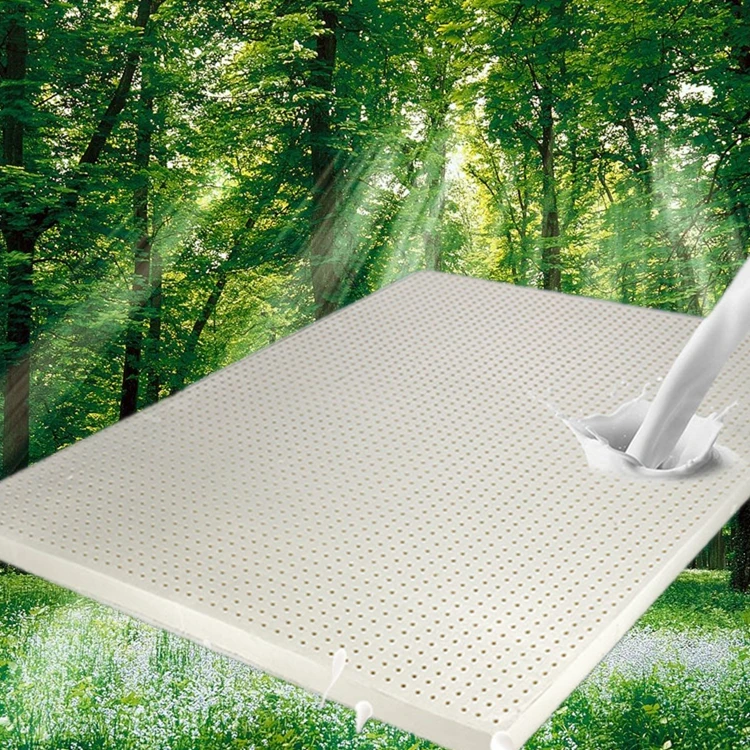 Jiaorui 5см 7см толщина естественный латекс ортопедический матрас для кровати верхняя накладка с мягким эффектом памяти.