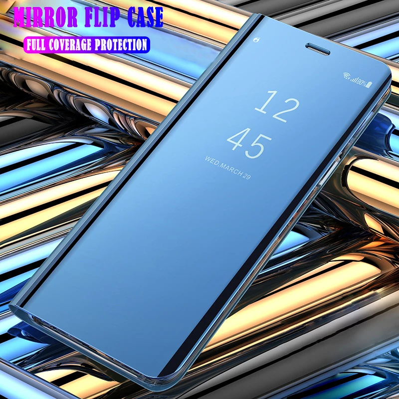 Чехол-книжка с зеркало заднего вида ЧЕХОЛ ДЛЯ VIVO Y17 V15 V7 плюс V9 Y85 Y79 Y75 Y65 Y66 Y67 Y81 Y83 V11