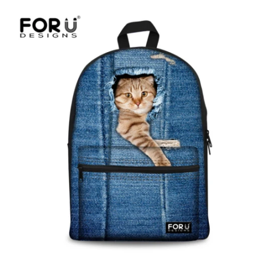 FORUDESIGNS/женский рюкзак, холст, галактика, звезда, Вселенная, космический Принт, рюкзаки для подростков, девочек, школьная сумка, Mochila Feminina - Цвет: C3303J