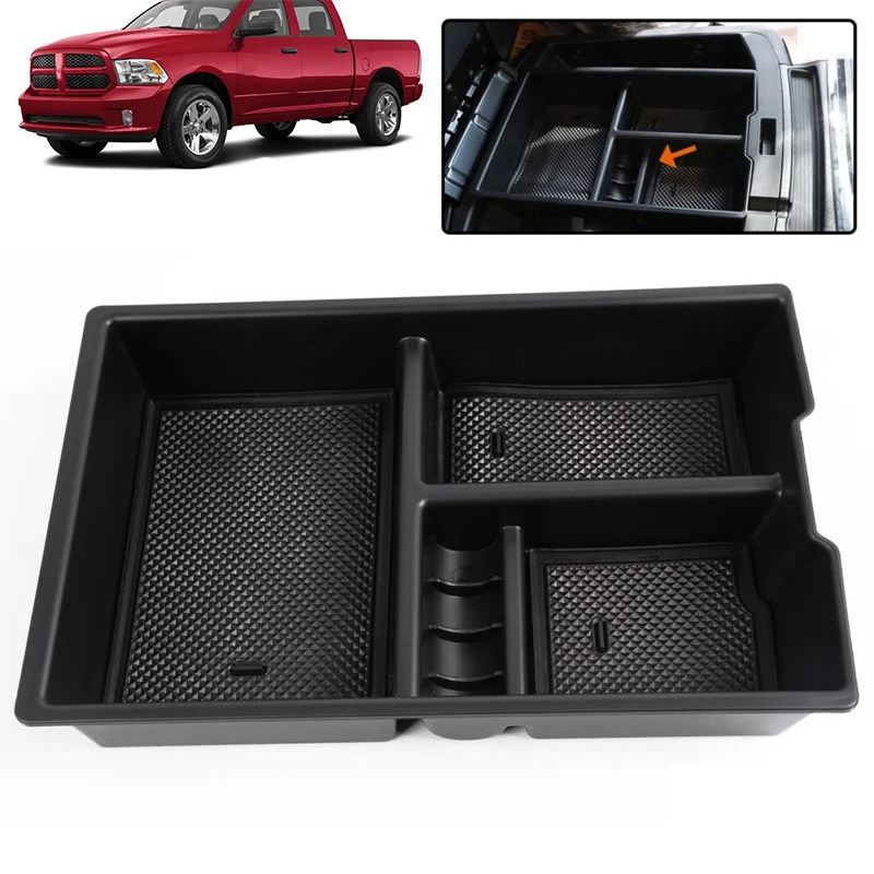 Органайзер для центральной консоли подлокотник коробка хранения чехол Dodge Ram 1500