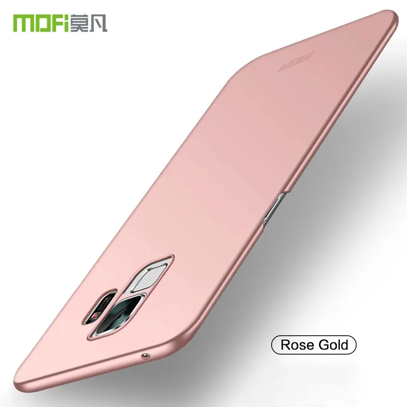 Rose Чехол для samsung S9, чехол для samsung galaxy S9 plus, жесткий защитный черный чехол, чехол для galaxy s9+ 6,2" - Цвет: Rose