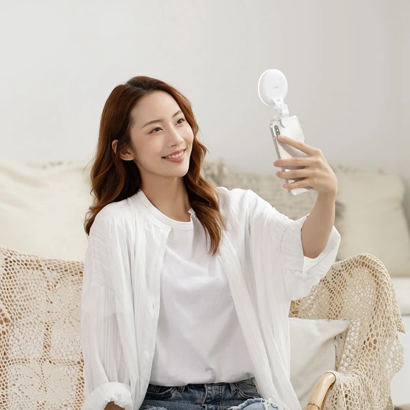 Xiaomi Mijia Wicue красивый объектив 120 градусов широкоугольное кольцо со светодиодной