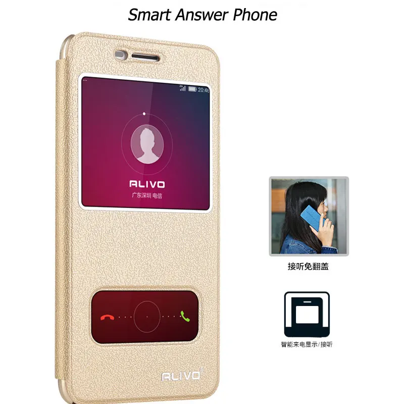 Honor 6C чехол 5," Роскошный чехол с окошком из искусственной кожи для huawei Nova Smart чехол для huawei Honor 6C DIG-L21HN Coque