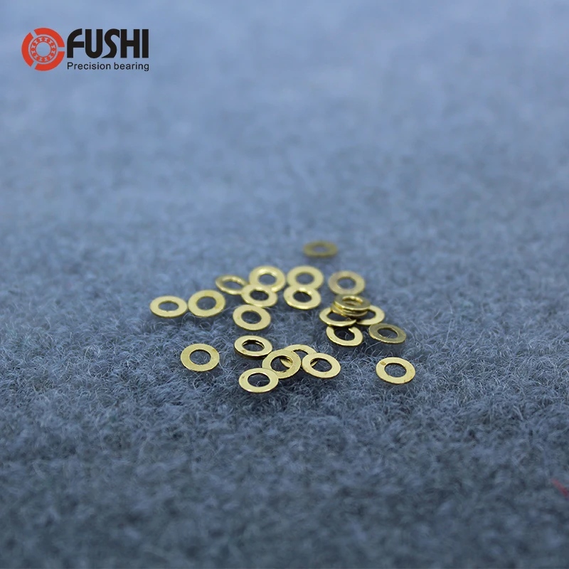 M4-M5 латунная плоская шайба 100 шт. прокладка из листового металла H59 медная |