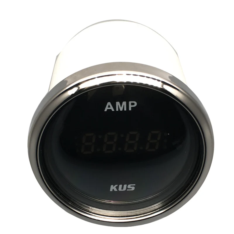 Новый Амперметр KUS 52 мм +/ 150A с датчиком тока подходит для автомобиля лодки