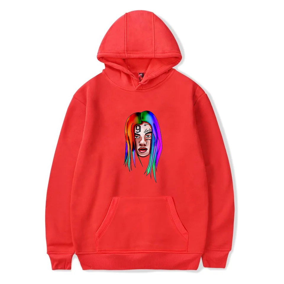 69 6ix9ine мультяшная толстовка мужская толстовка с капюшоном Рэпер Хип Хоп Уличная одежда свитшоты скейтборд Мужская/Женская забавная одежда
