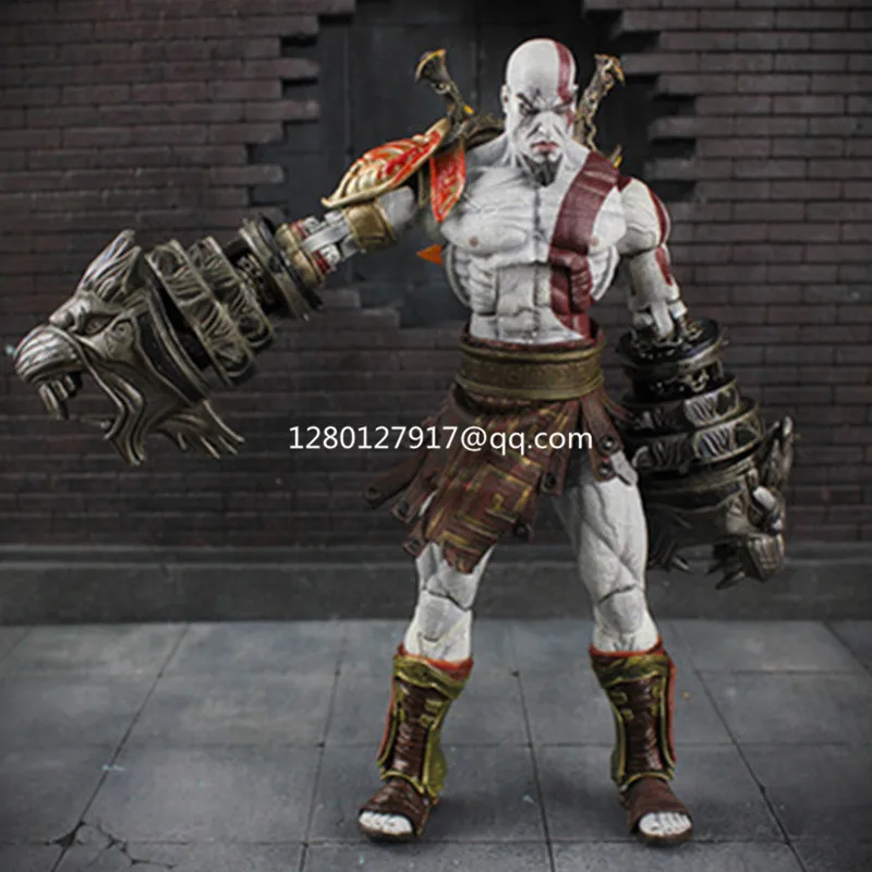 7 дюймов NECA God Of War 3 призрак Спарты Кратос ПВХ фигурка Коллекционная модель