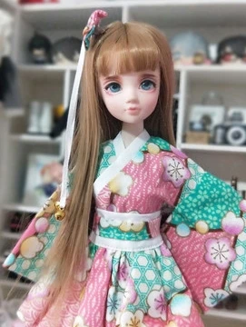 style11 Японские кимоно с повязка на голову для Блит, Kurhn, озон, OB24, Momoko, licca 1/6 куклы Cospaly Наряжаться Одежда для кукол - Цвет: style11