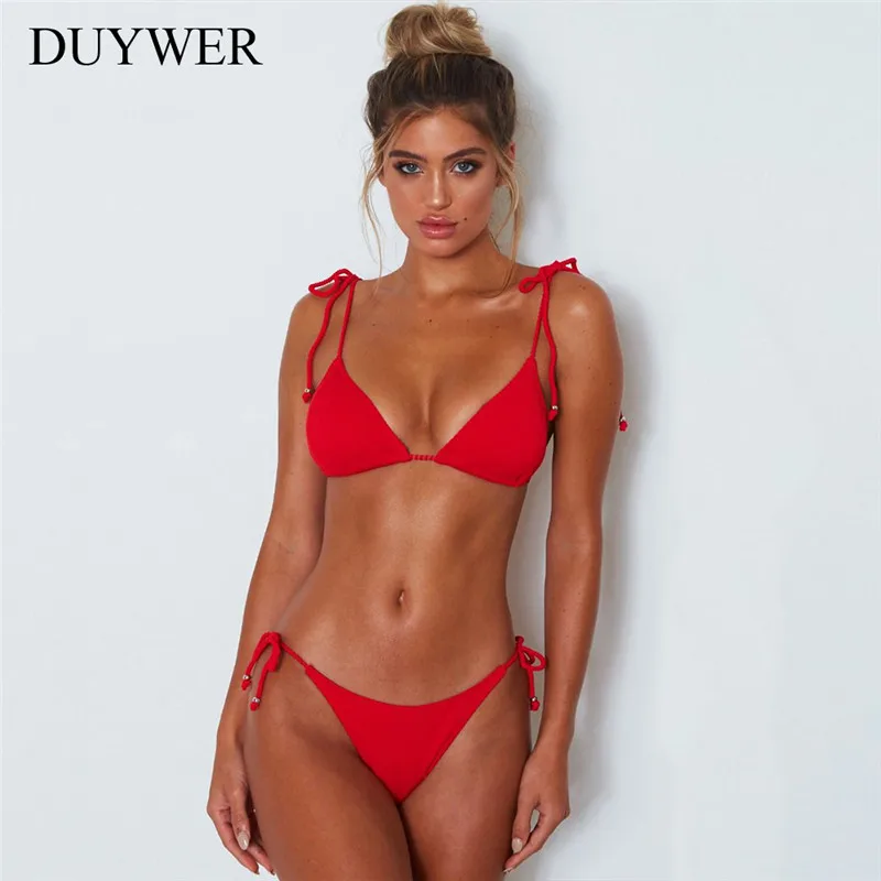 Желтый комплект бикини 2018 сексуальные купальник купальный костюм с высоким