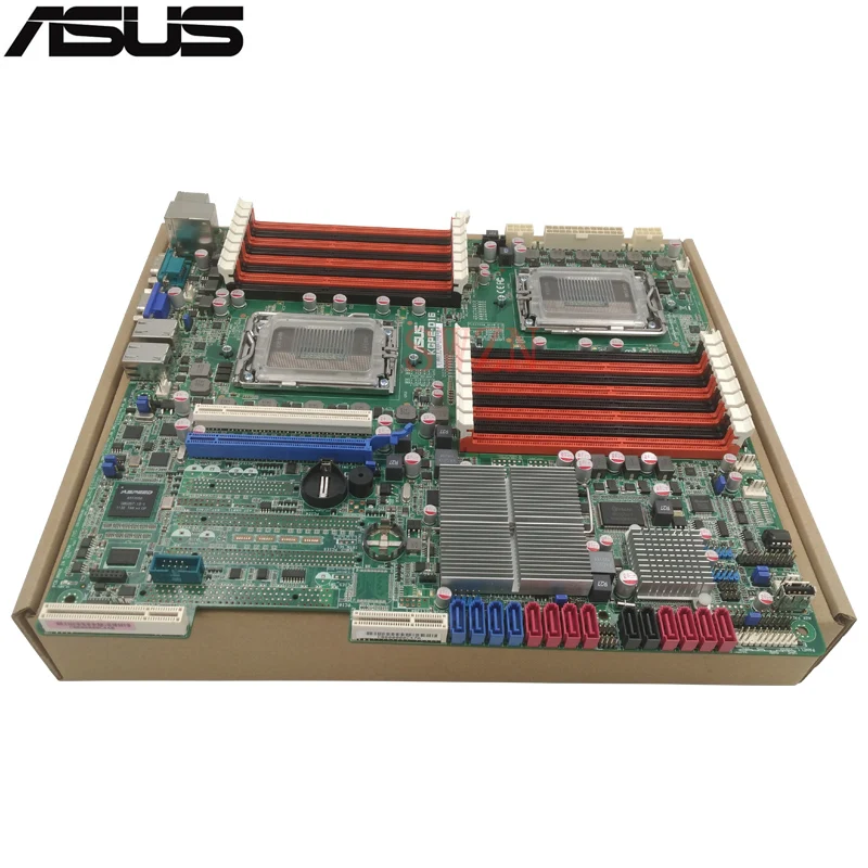 Оригинальный использовать сервер материнская плата для Asus KGPE-D16 разъем G34 Opteron 6000