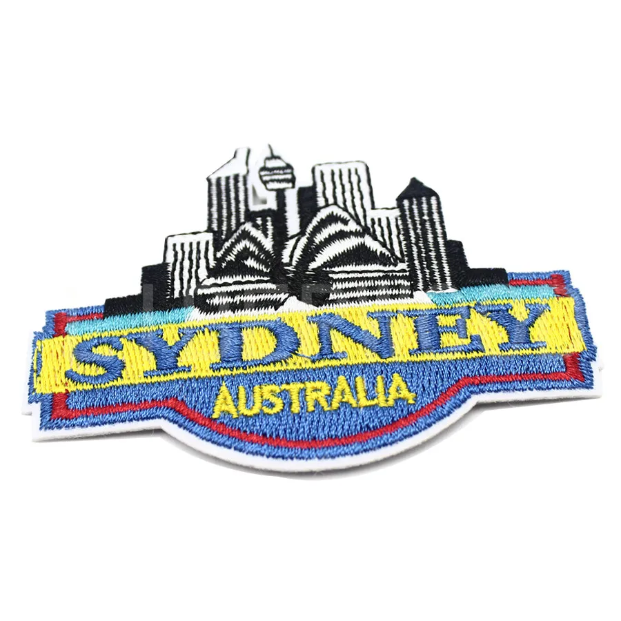 Сидни Австралия Skyline патч вышитая аппликация опера дом путешествия отпуск