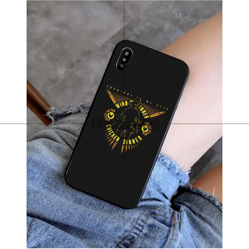 A13 Babaite Playerunknown's Battlegrounds PUBG чехол для телефона чехол для iPhone X XS MAX 6 6S 7 7plus 8 8Plus 5 5S XR - Цвет: A13