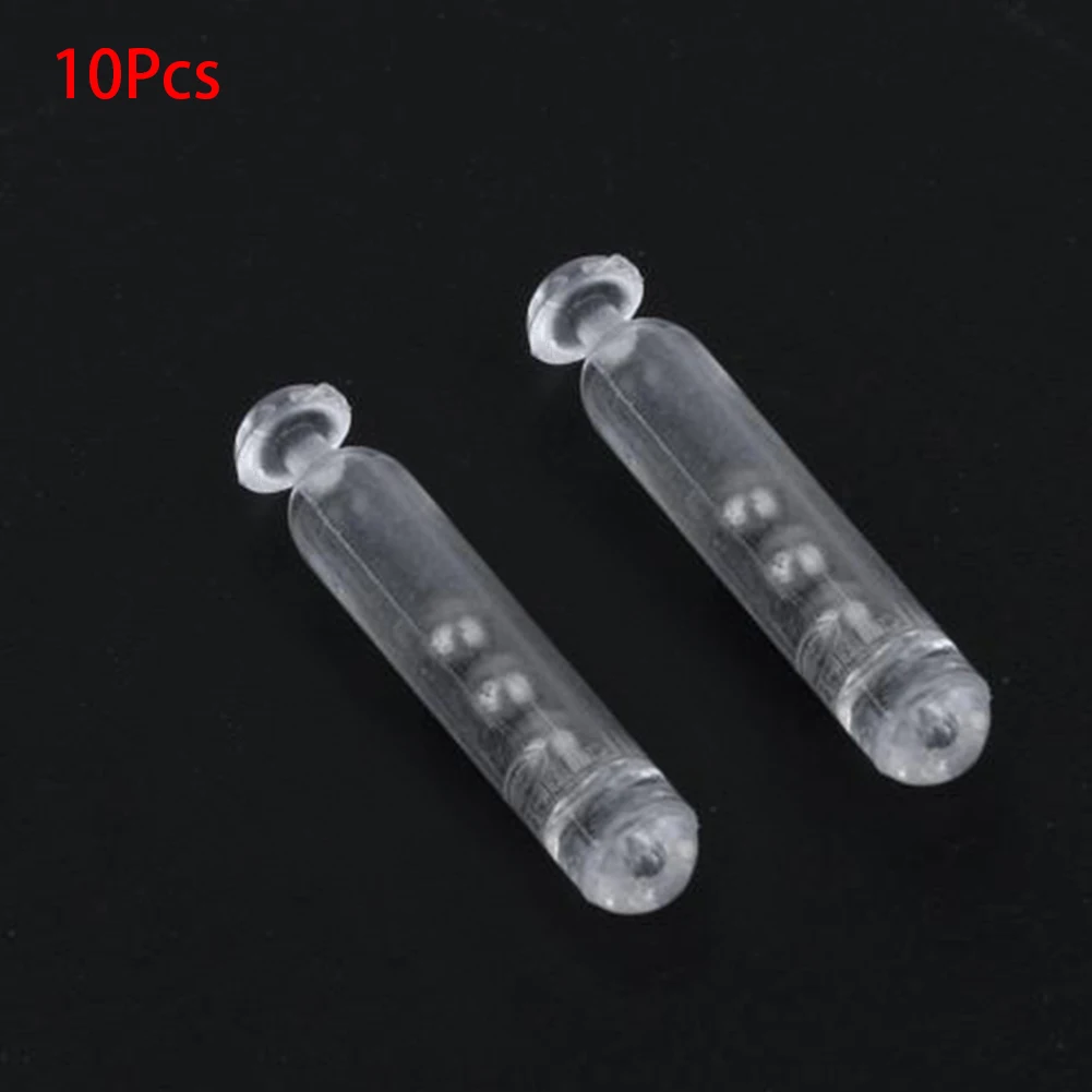 10 шт. рыболовные принадлежности 3 шары трубки стекло приманка погремушка для